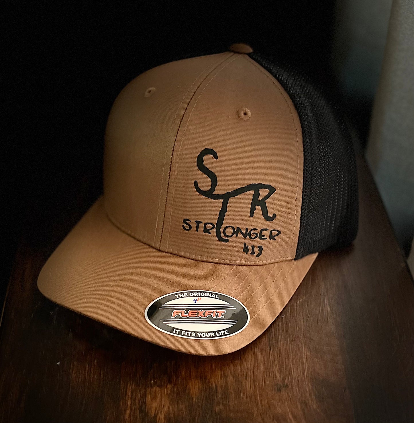 CUSTOM ORDER FLEX FIT HATS--ONE SIZE FITS ALL