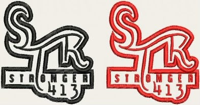 STR413 Iron On Patches